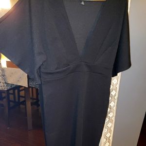 Black dress from Forever 21.